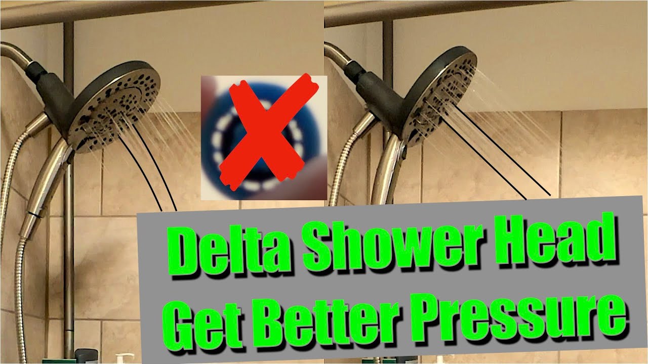 How to Remove the Flow Restrictor from a Delta Showerhead – Boost Your Water Pressure!
