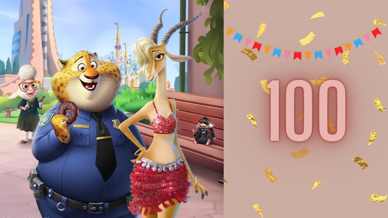 Mise à jour 100 !!! ~ Nouveautés, récompenses et Évènements à venir ~ Disney Magic Kingdoms