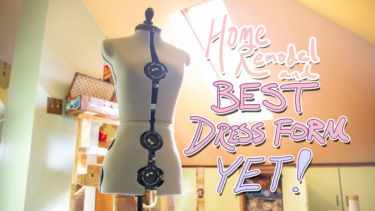 Best Dress Form We've Ever Used... and Our Huge Home Remodel! | Dritz Twin Fit Dress Form Unboxing