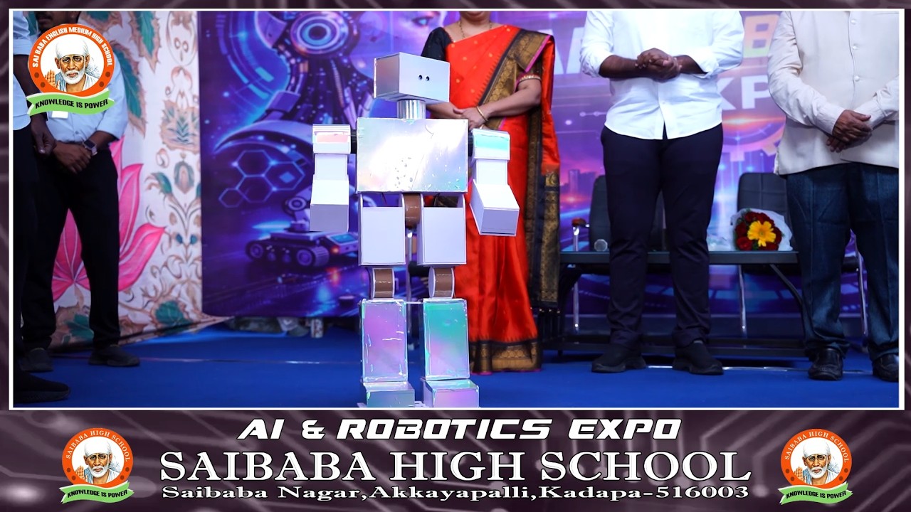 AI & Robotics Expo in Saibaba High School 2025-26