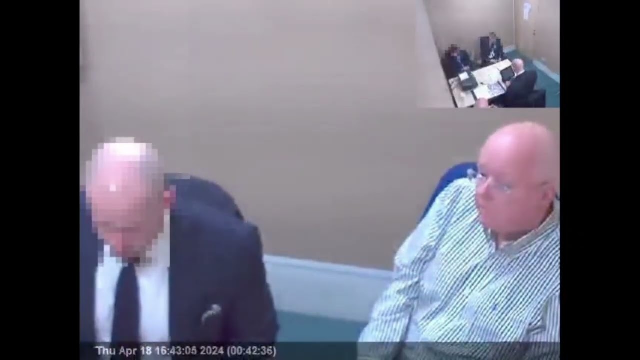 Peter Murrell interviewed by Operation Branchform police