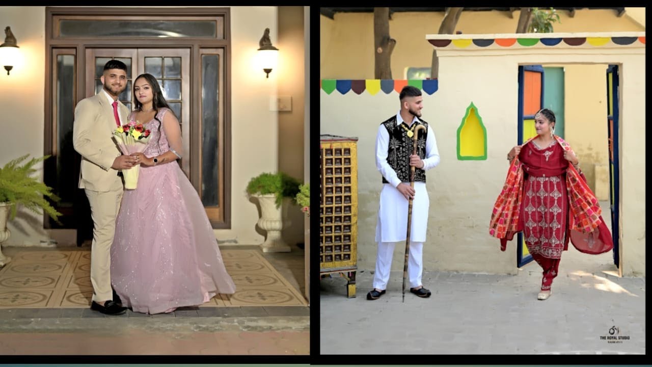 Harshdeep Singh 💓 Amanjeet Kaur Live By The Royal Studio, Arnolie, Cont:-82890-07411