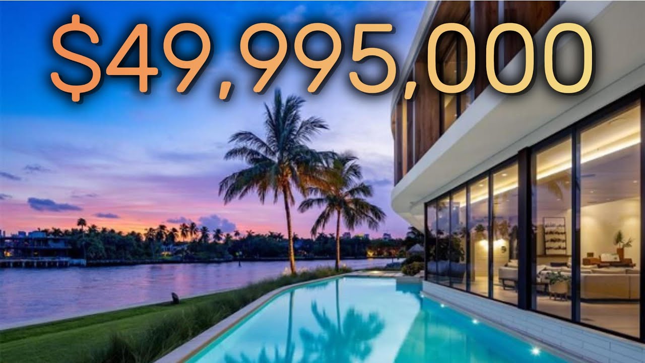 Take a Peek Inside a Luxurious $49M in Fort Lauderdale FL Home! 🔥