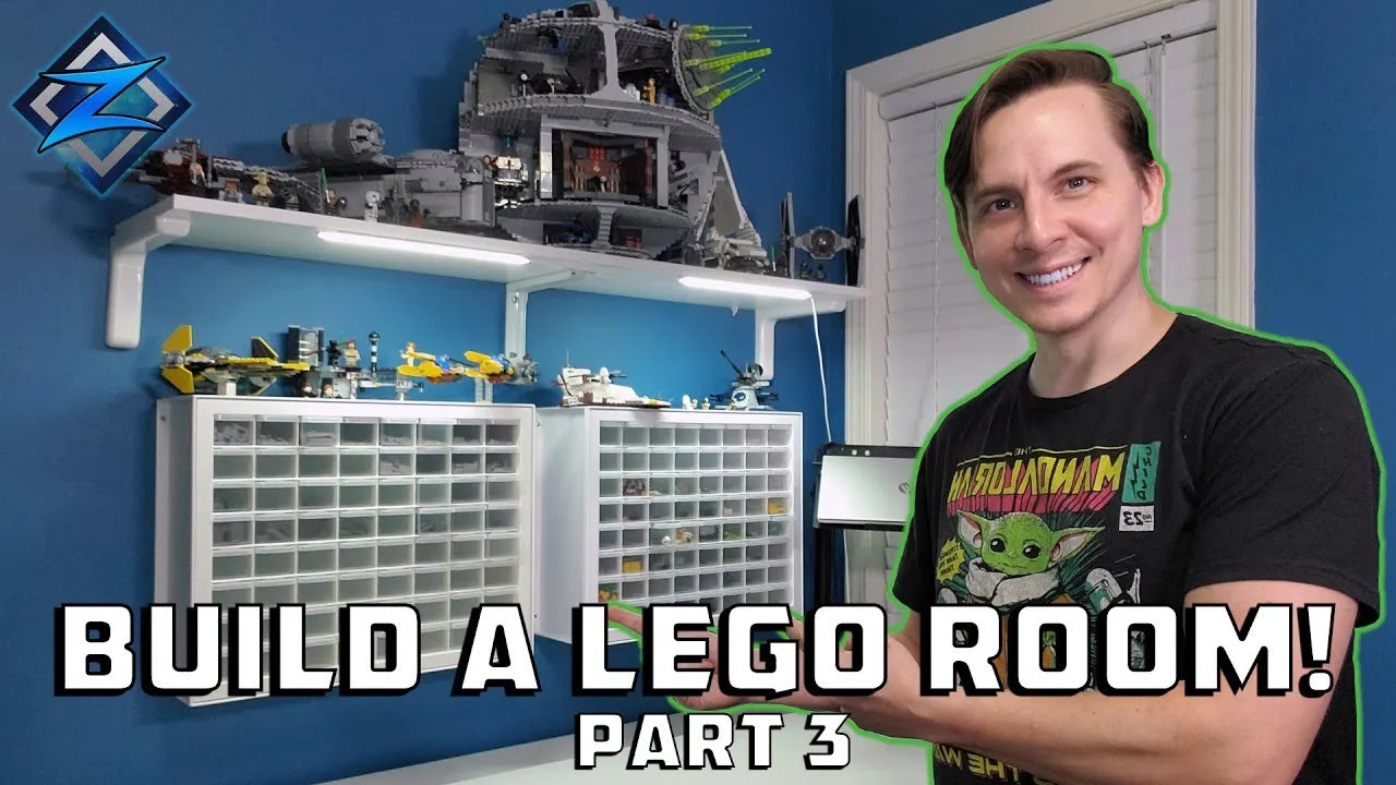 Let's Build The ULTIMATE LEGO Building Desk!