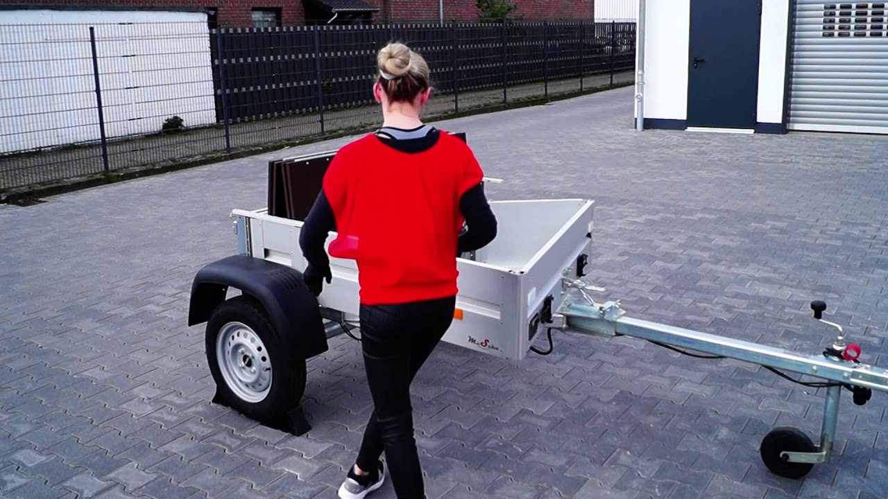 Faltos, der faltbare Anh&auml;nger