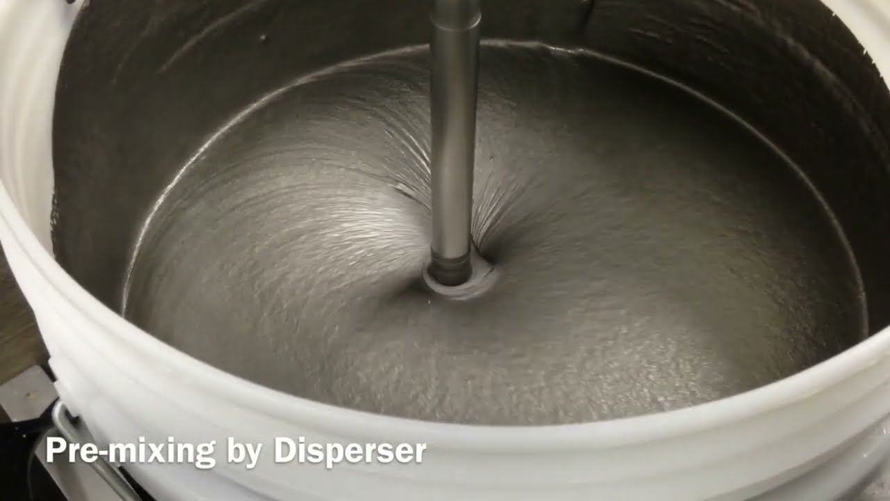 MIXENMILL_METAL POWDER & RESIN 유화 분산