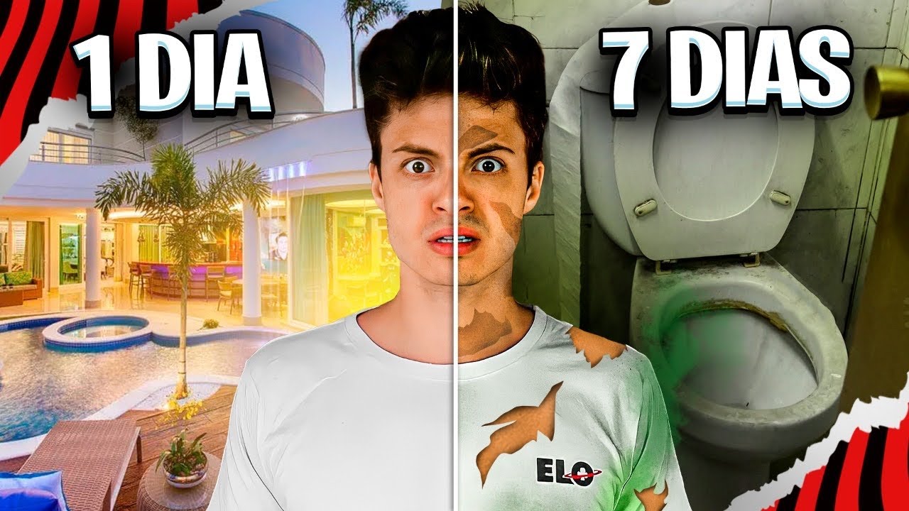 FIQUEI 1 SEMANA SEM TOMAR BANHO!