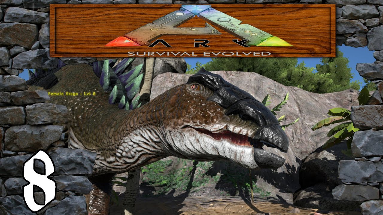 Ark: Survival Evolved # 8 - T-Rex´s Beach Party [Lets Play][German][HD]