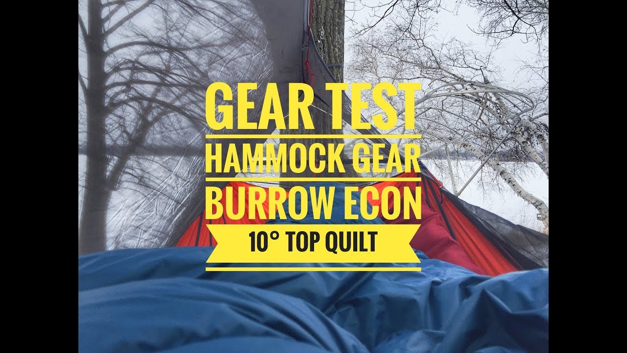 Gear Test: Hammock Gear Burrow Econ 10&deg; Top Quilt