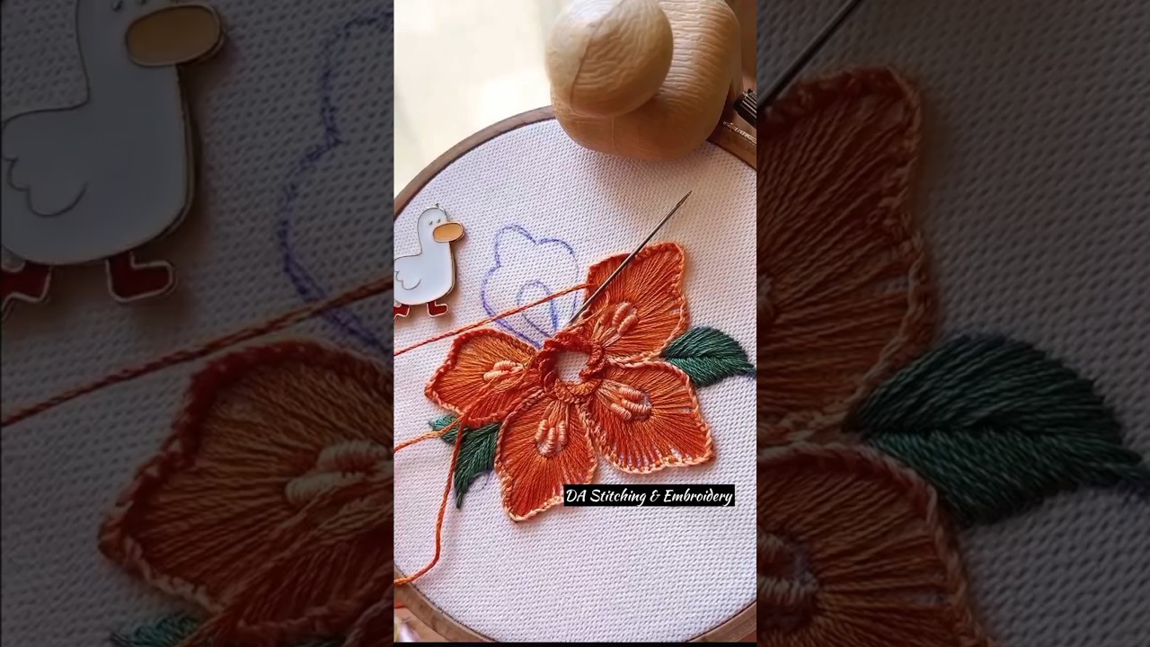 Most gorgeous unique hand embroidery 