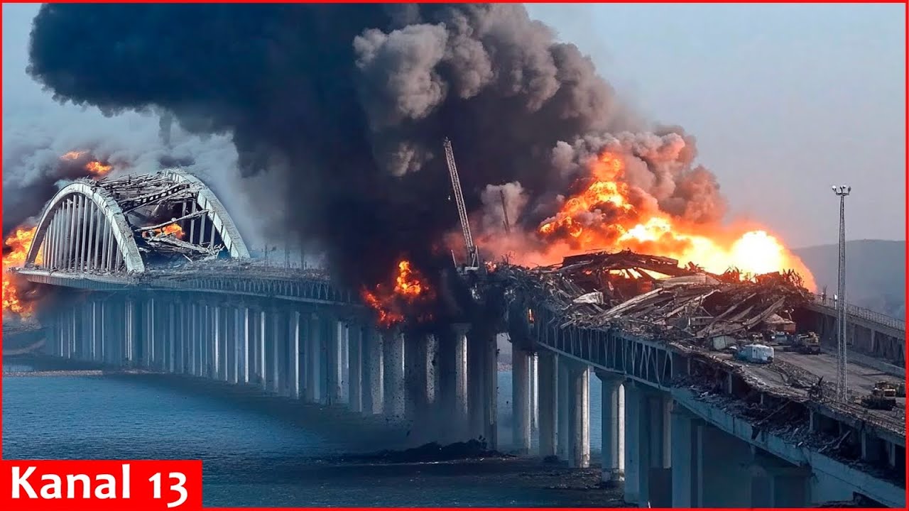 Внезапный удар Украины по Крымскому мосту: Россия усиливает оборону вокруг моста