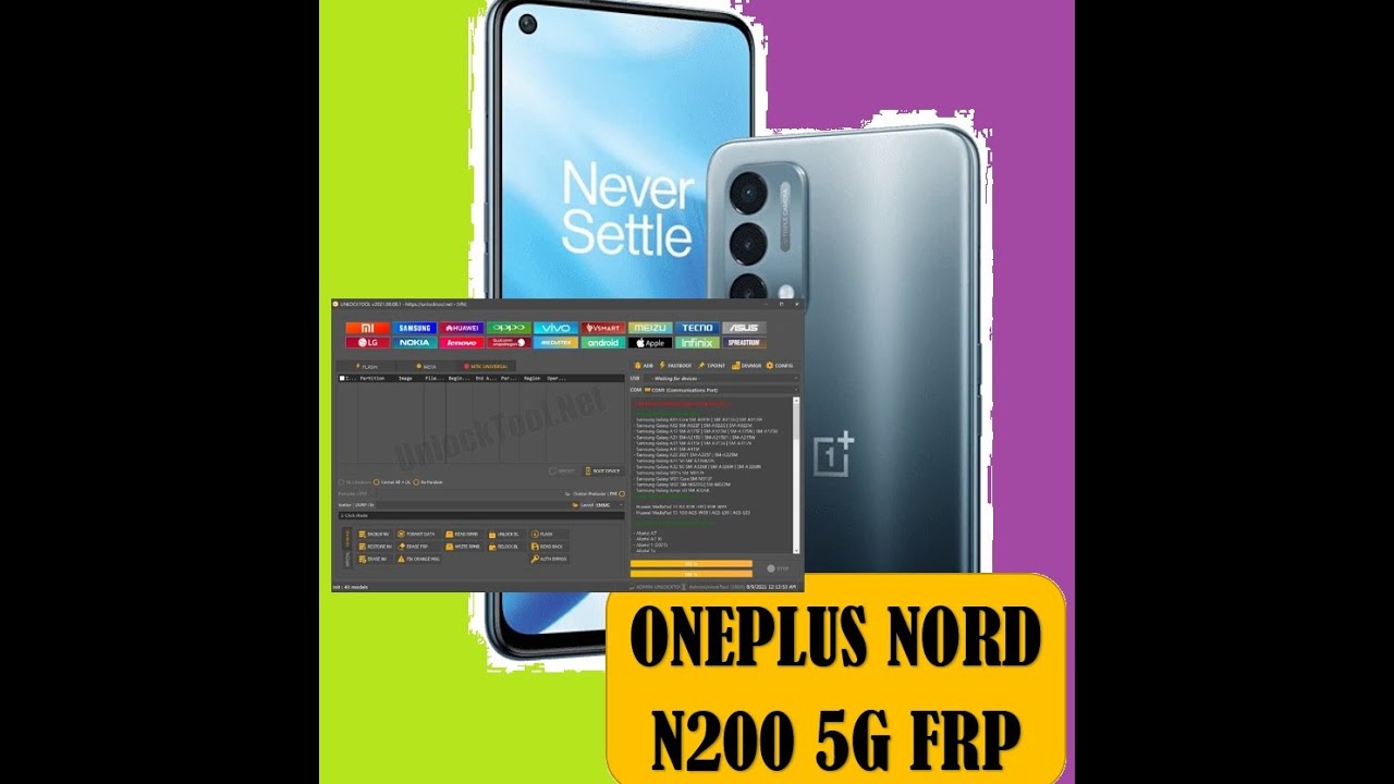 ONEPLUS NORD N200 5G FRP BYPASS