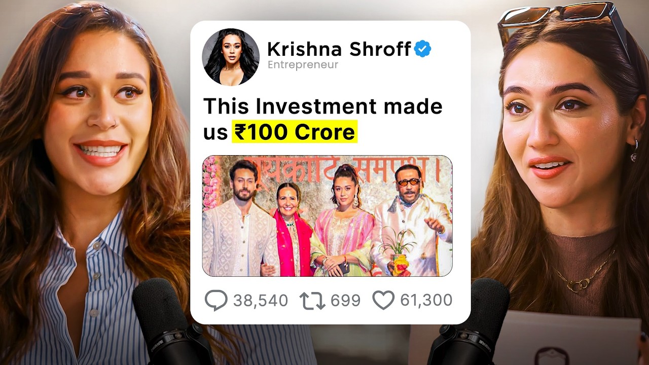 Krishna Shroff On BOLLYWOOD, Reality TV & MONEY 🤯
