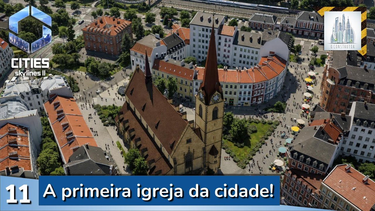 Primeira igreja da cidade - Cities: Skylines 2 | Ep.11 #citiesskylines