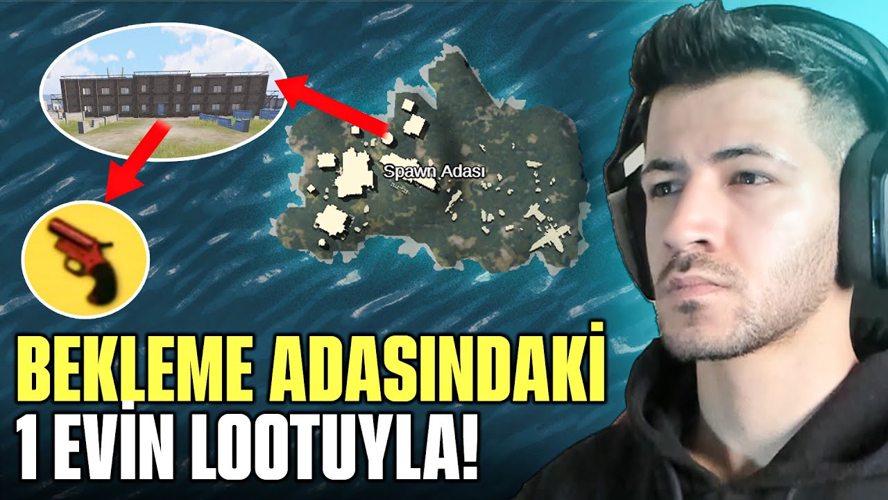 BEKLEME ADASINDAKİ 1 EVİN LOOTUYLA WİN ALMAK?(FİŞEK ÇIKTI)