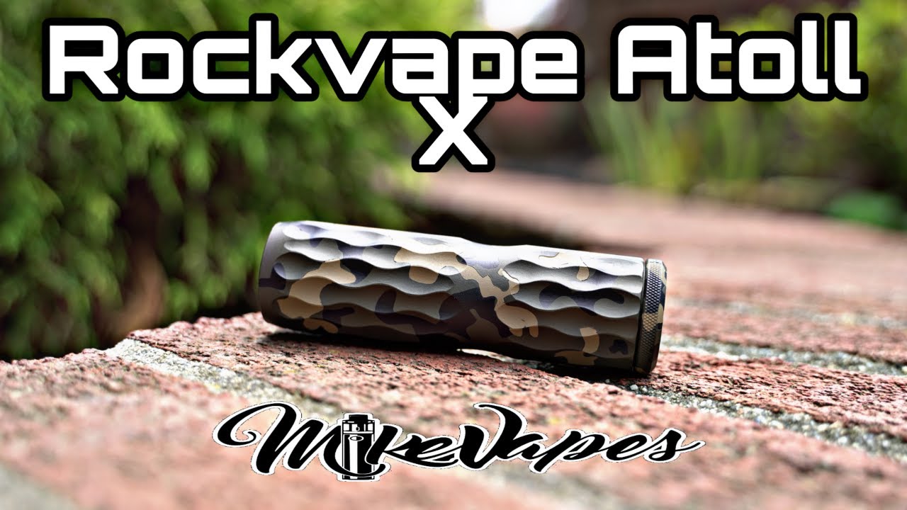 RockVape ATOLL X 21700 Mechanical Mod From Russia
