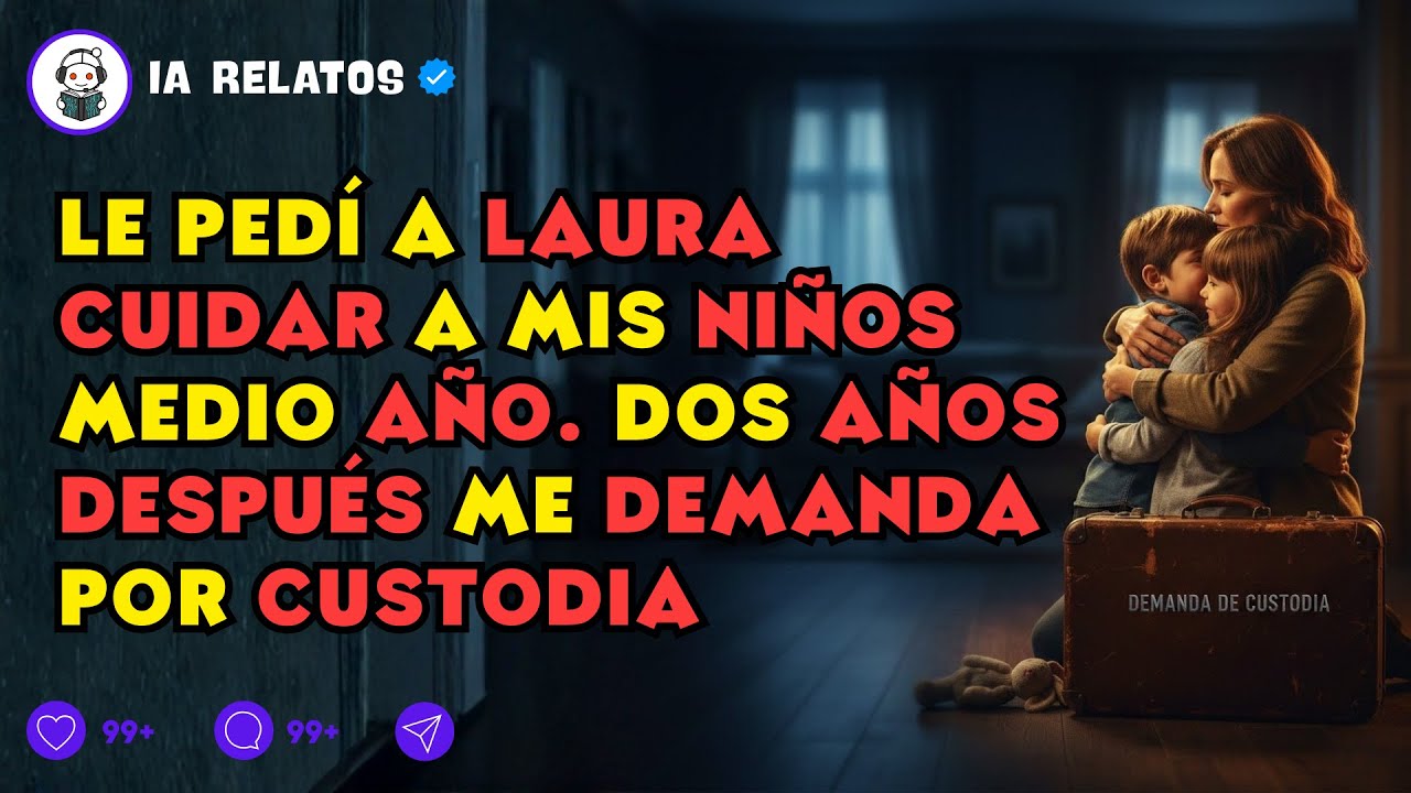 Le ped&iacute; a Laura cuidar a mis ni&ntilde;os medio a&ntilde;o. Dos a&ntilde;os despu&eacute;s me demanda por custodia