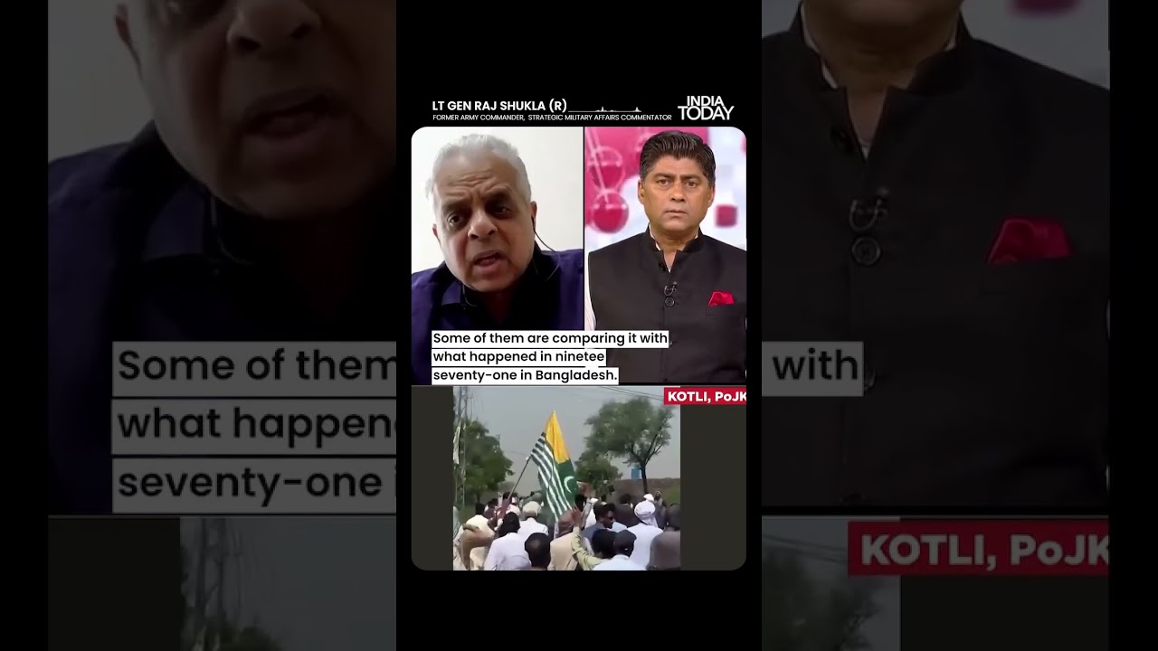 Lt Gen Raj Shukla (R) Warns of Internal Unrest and Governance Crisis in Pakistan #indiapakistan