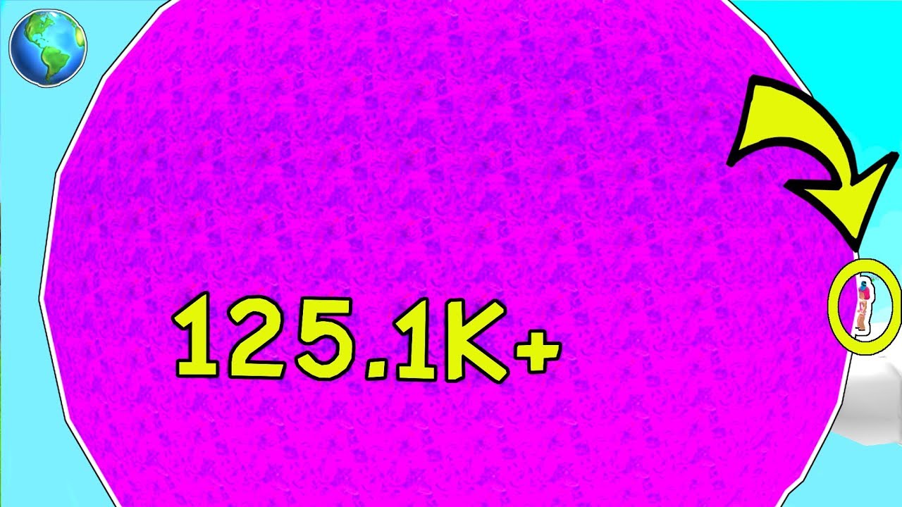 Roblox: BLOWING A BUBBLE BIGGER THAN THE UNIVERSE!!!