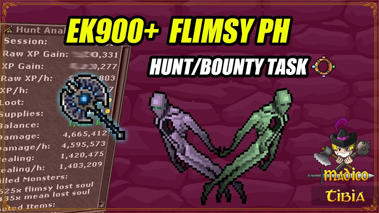 EK900+ HUNT/TASK FLIMSY PORT HOPE (ALMINHAS)