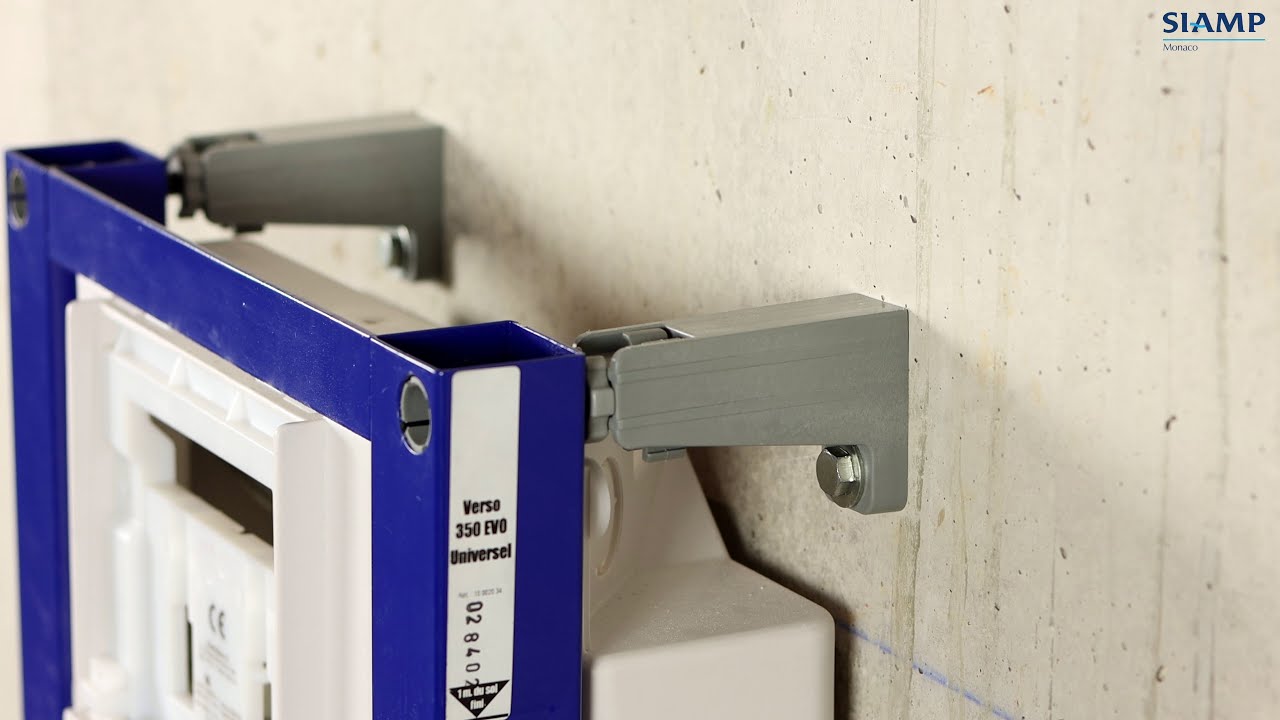 Installation bâti-support Verso 350 SIAMP