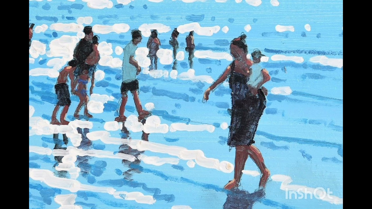 EN LA PLAYA CON JOHN MORRIS