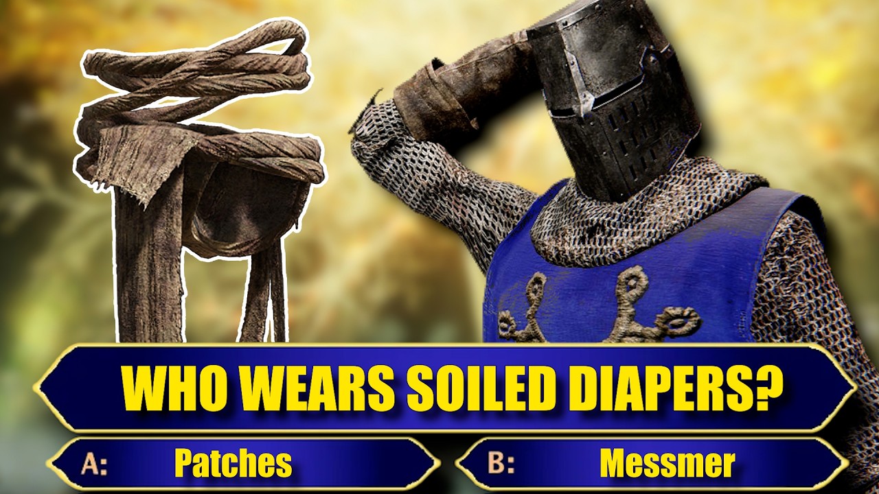 I Made a PERFECTLY REASONABLE Gameshow About Weird Elden Ring DLC Facts