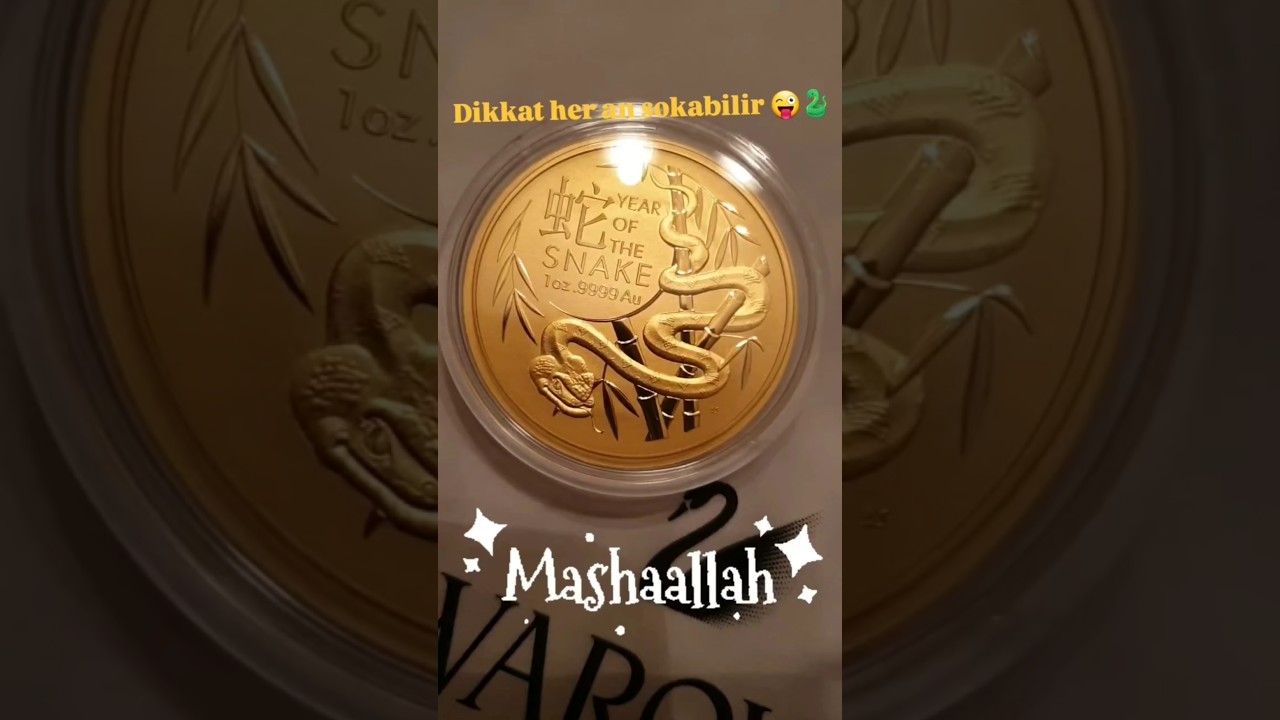 1 oz Gold Coin Lunar Year of the Snake (2025) Royal Australian Mint 💛💛💛