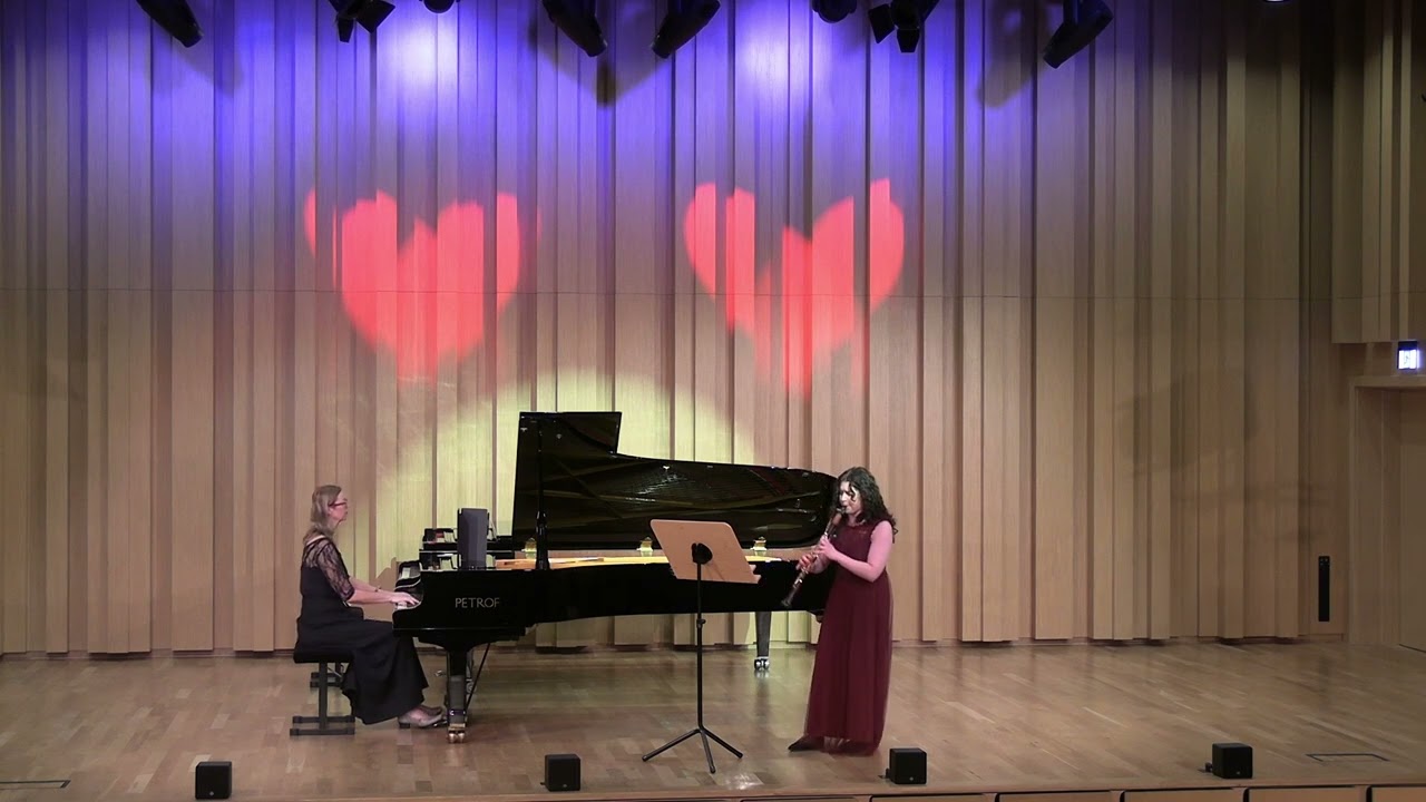 A. Piazzolla - Oblivion Alicja Dobrowolska - klarnet, Ewa Grębocka-Stachowiak - fortepian