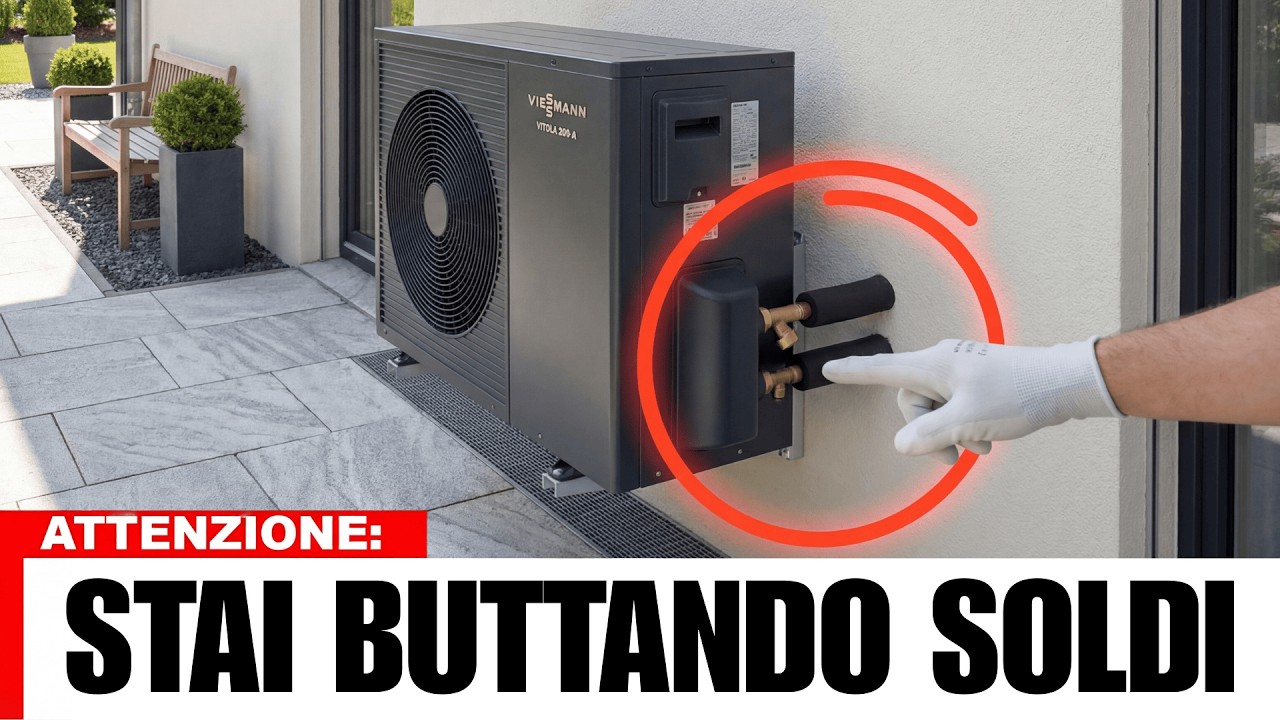 Pompa di Calore: questo ERRORE ti costa 1100&euro; all'anno e NESSUNO te lo dice!