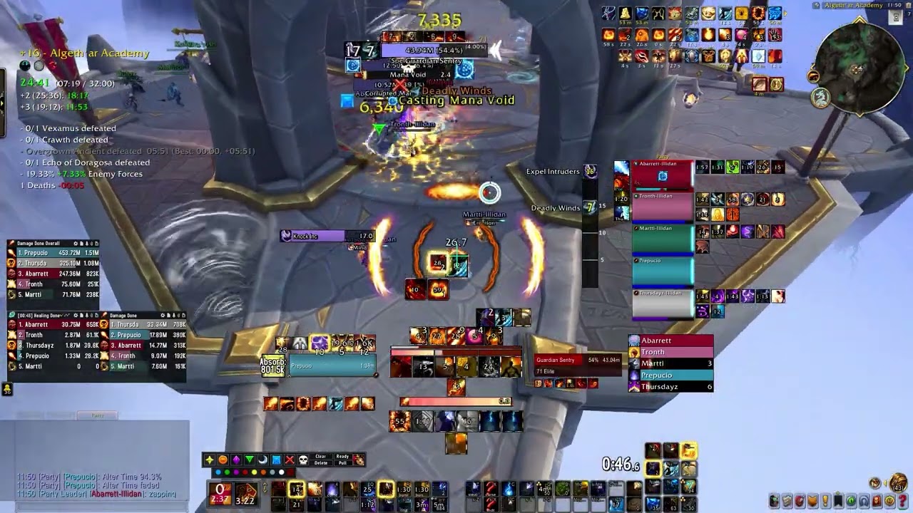ALGETHAR ACADEMY +16 REFORZADO MAGO FUEGO  POV