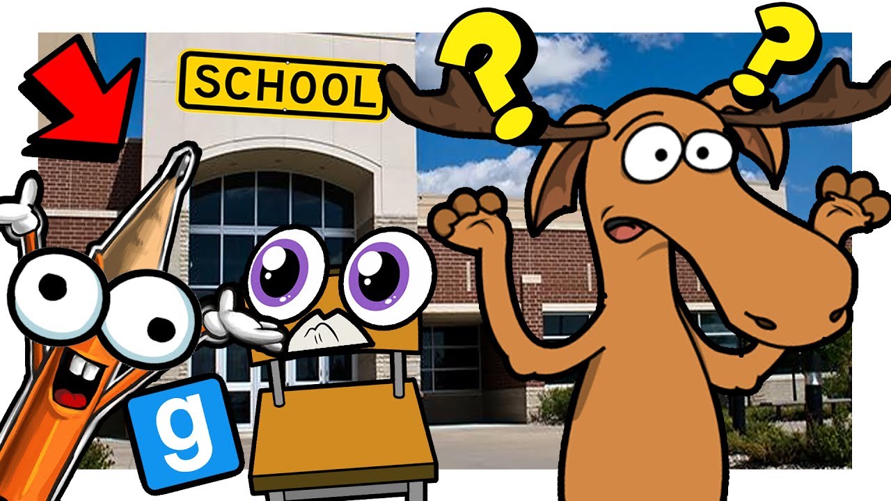 ❓NASCONDINO a SCUOLA con gli ESAMI! (GMod ITA Funny Moments) w/Camper, TheLoneGamer Tizio20