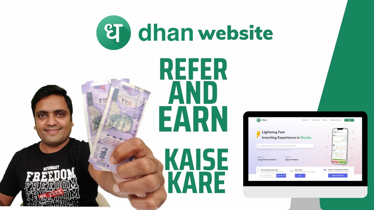 How to refer and earn on Dhan website | @DhanHQ series | Tech with Ankush