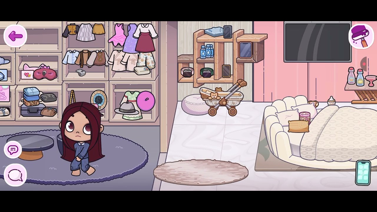 Uma rotina no avatar world depois eu faço parte 2 porque o espaço ficou cheio
