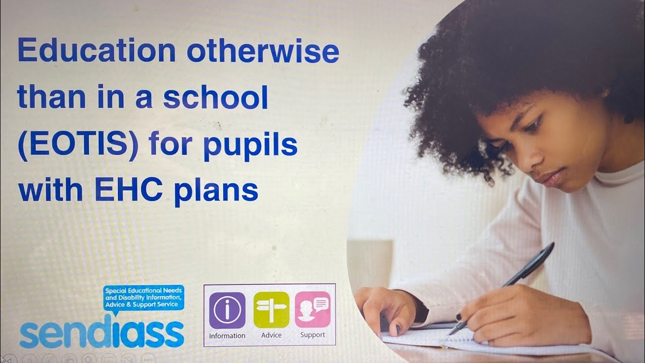 Education otherwise than in a school (EOTIS) for pupils with Education, Health and Care (EHC) plans