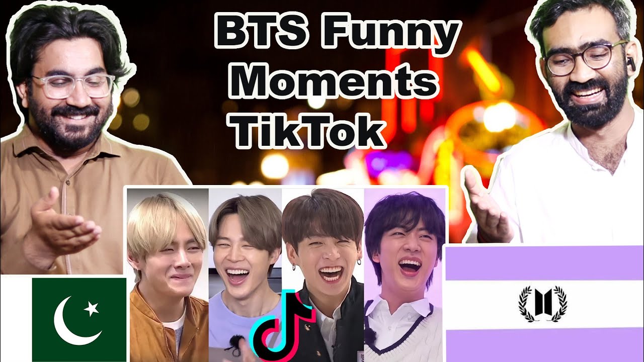 Pakistani Reaction on BTS Funny Moments TikTok Compilation | Try Not to Laugh Challenge (Part 1)