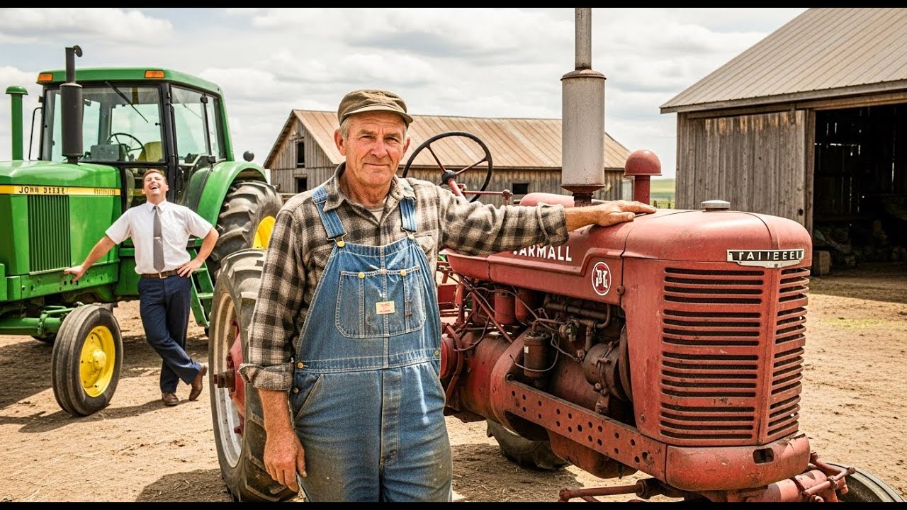 The JD Dealer Labeled Him Poor to Farm Right… He Kept His Old Farmall Owned More Land Than Everyone
