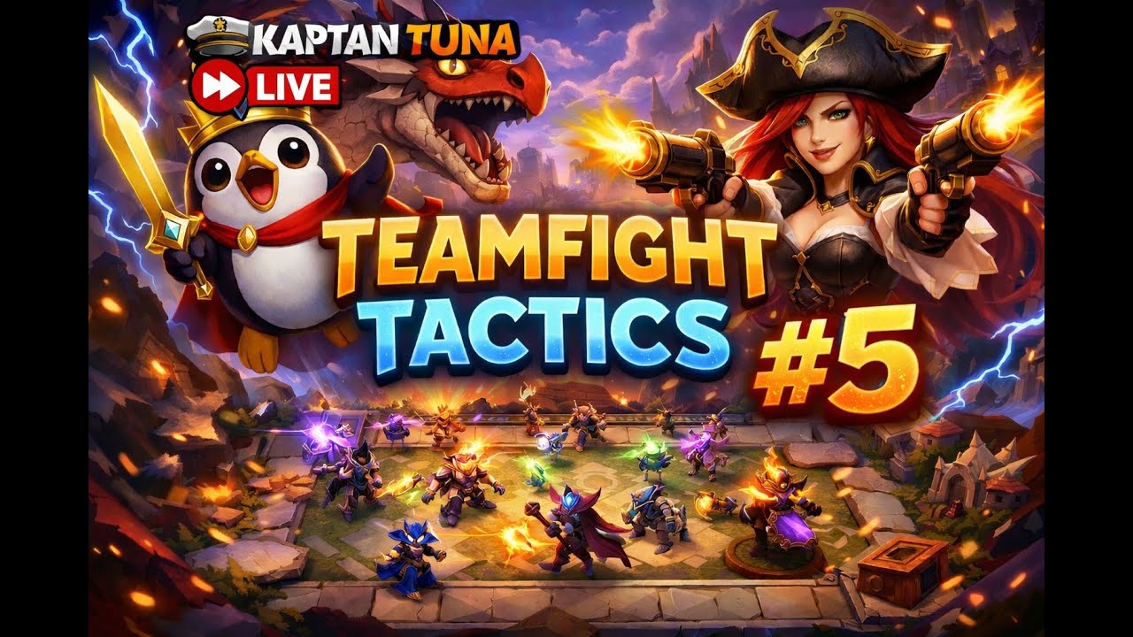 TFT Ranked Tırmanışı Sürüyor! 🔥 | Teamfight Tactics | Bölüm #5 | Türkçe Canlı Yayın