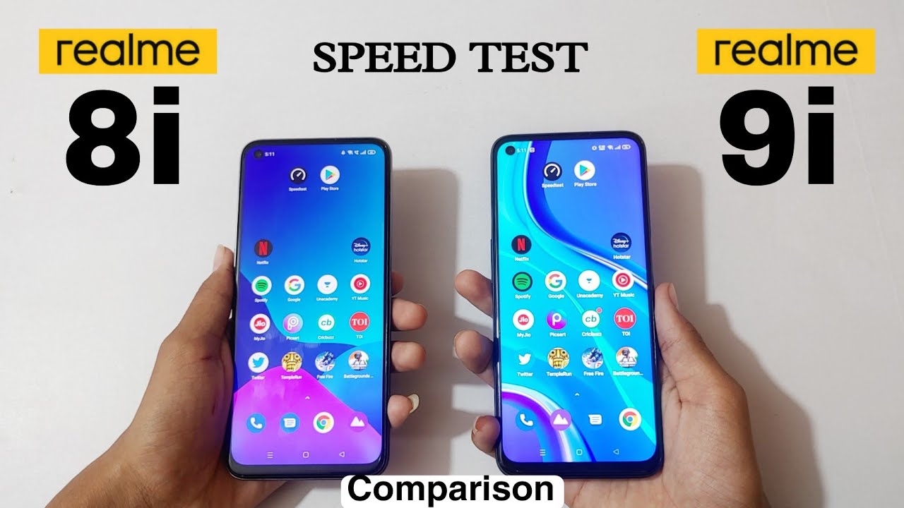 Realme 8i vs Realme 9i Speed Test & Comparison | Don't Go with Wrong Phone 🙅🏻‍♂️