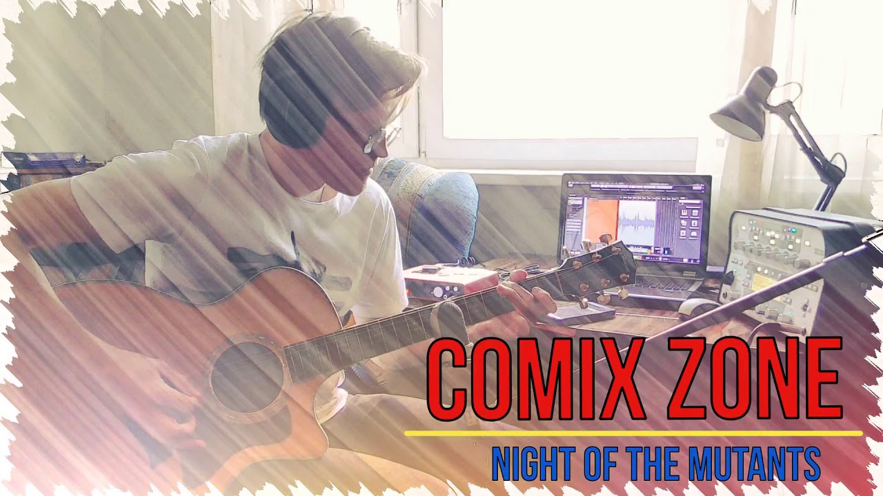 Comix Zone - Night of the mutants (acoustic guitar cover)
