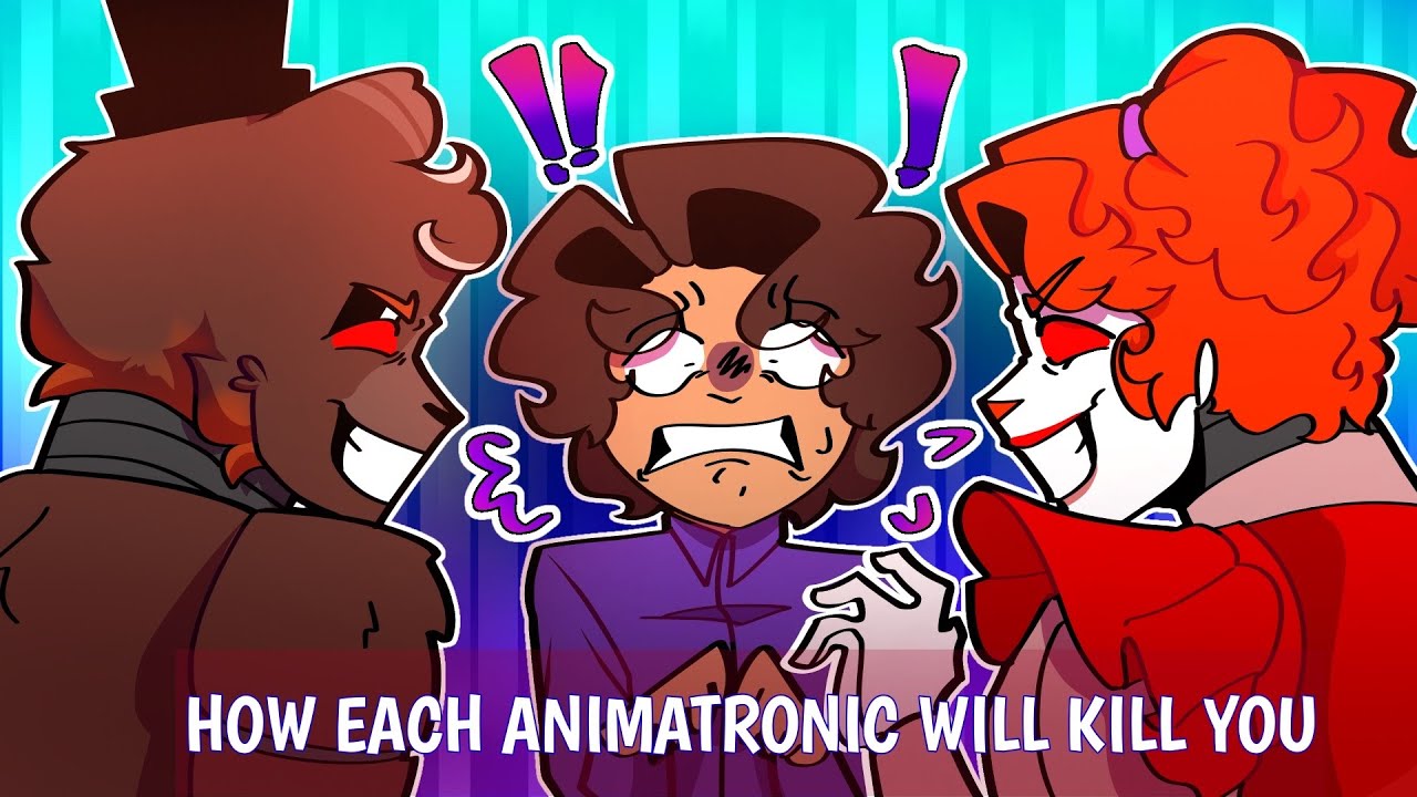 How EVERY FNAF ANIMATRONIC ENDS YOU! Five Nights at Freddy’s Animatronic