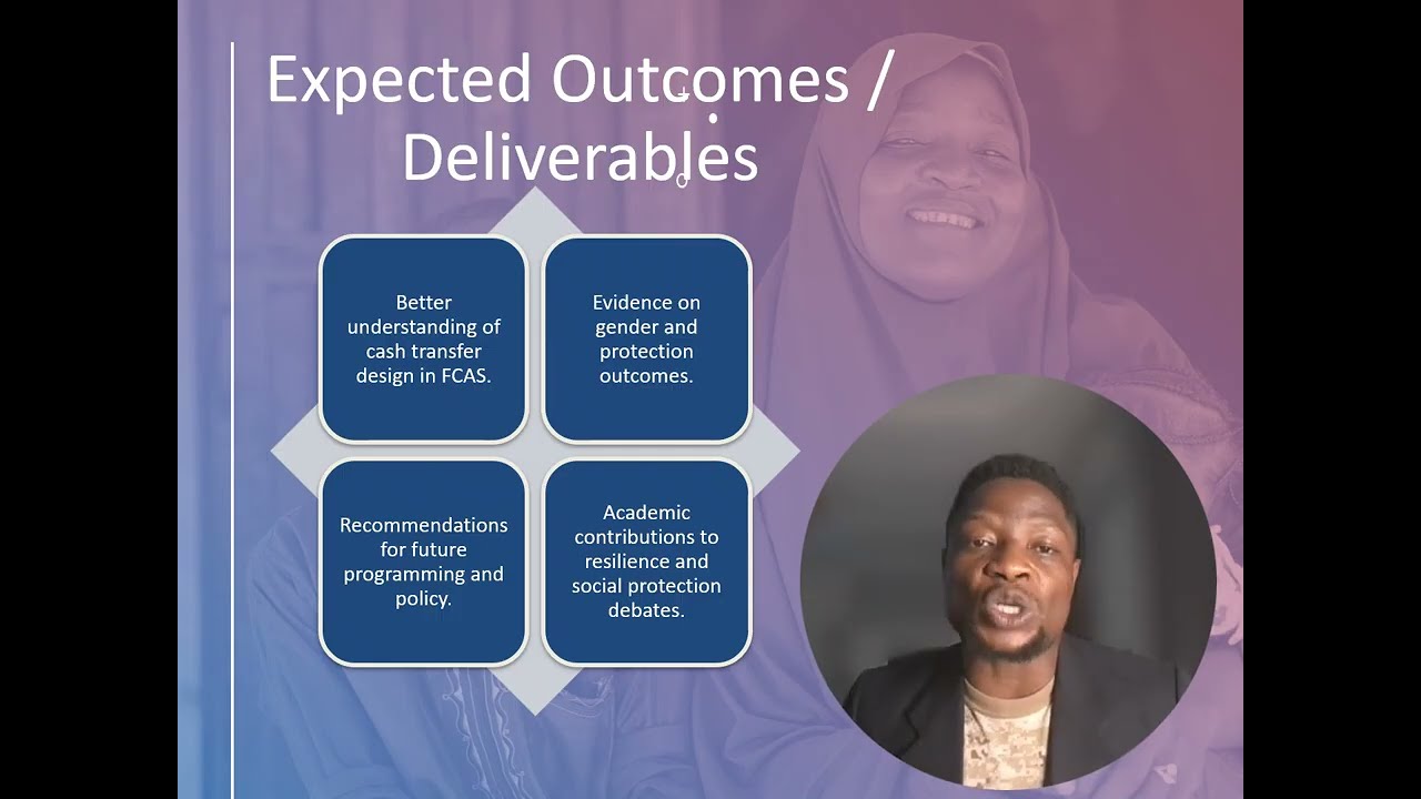 Research Proposal Presentation Social Protection and Conflict Resilience in Fragile Settings