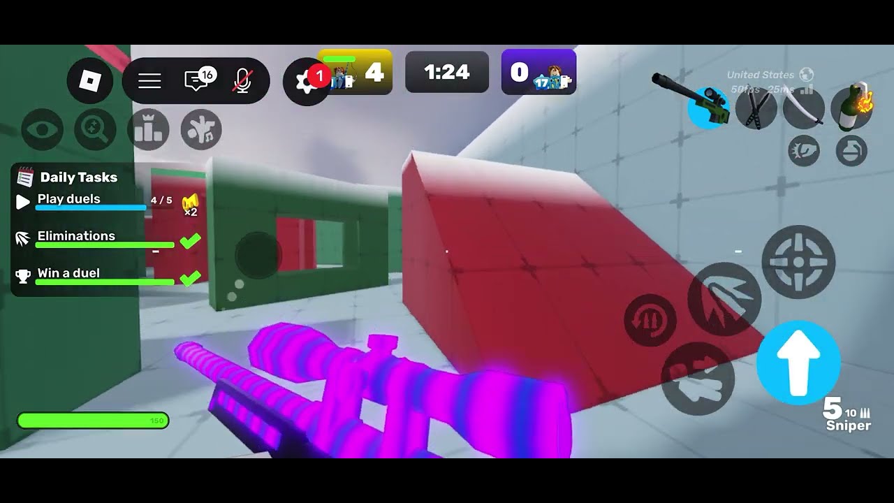 Just playing random Roblox games ￼