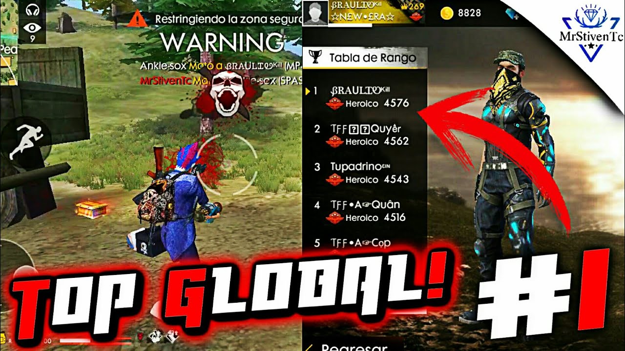 PARTIDAS SUPER ÉPICAS CON TOPS GLOBALES ¿COMO JUEGAN ELLOS? •FREE FIRE•