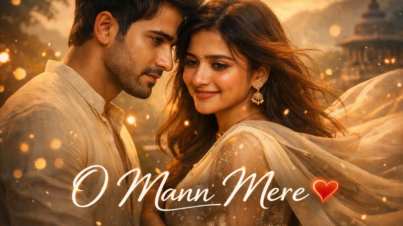 O Mann Mere ❤️ | New Hindi Romantic Song | Dreamy Love Melody 2026