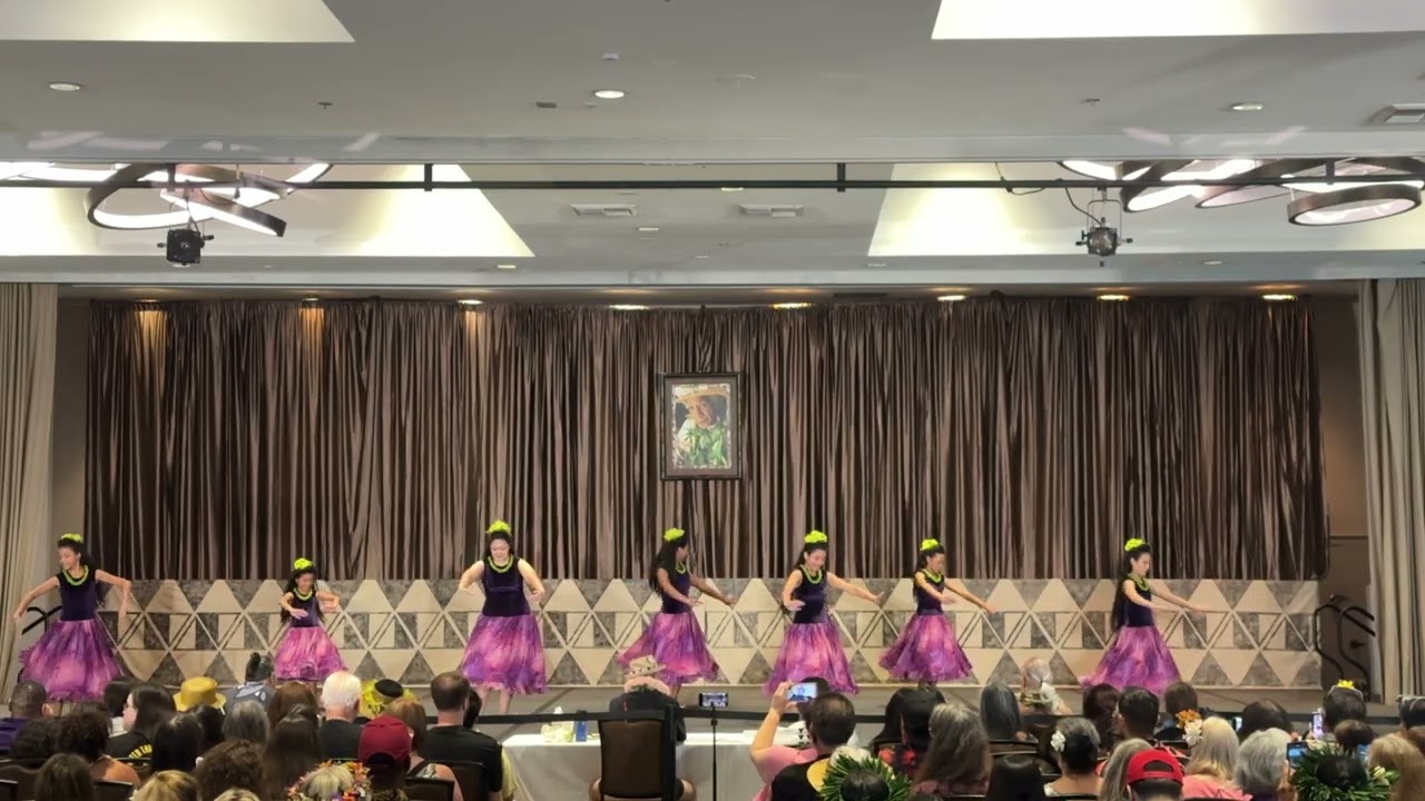 Halau Na Pua Lehua I Ka Ua Noe, Kaikamahine Auana, George Na'ope Hula Festival