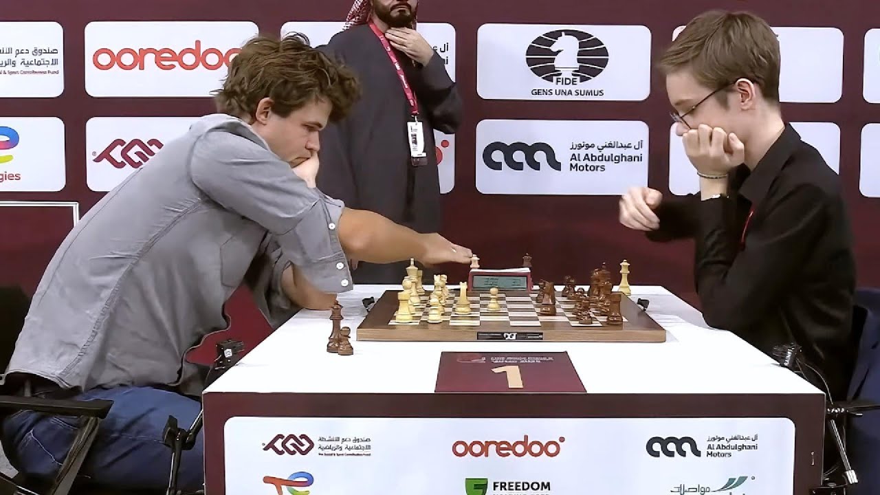 Magnus Carlsen vs. Ihor Samunenkov / FIDE World Blitz 2025   Round 17 / Caro - Kann Defence