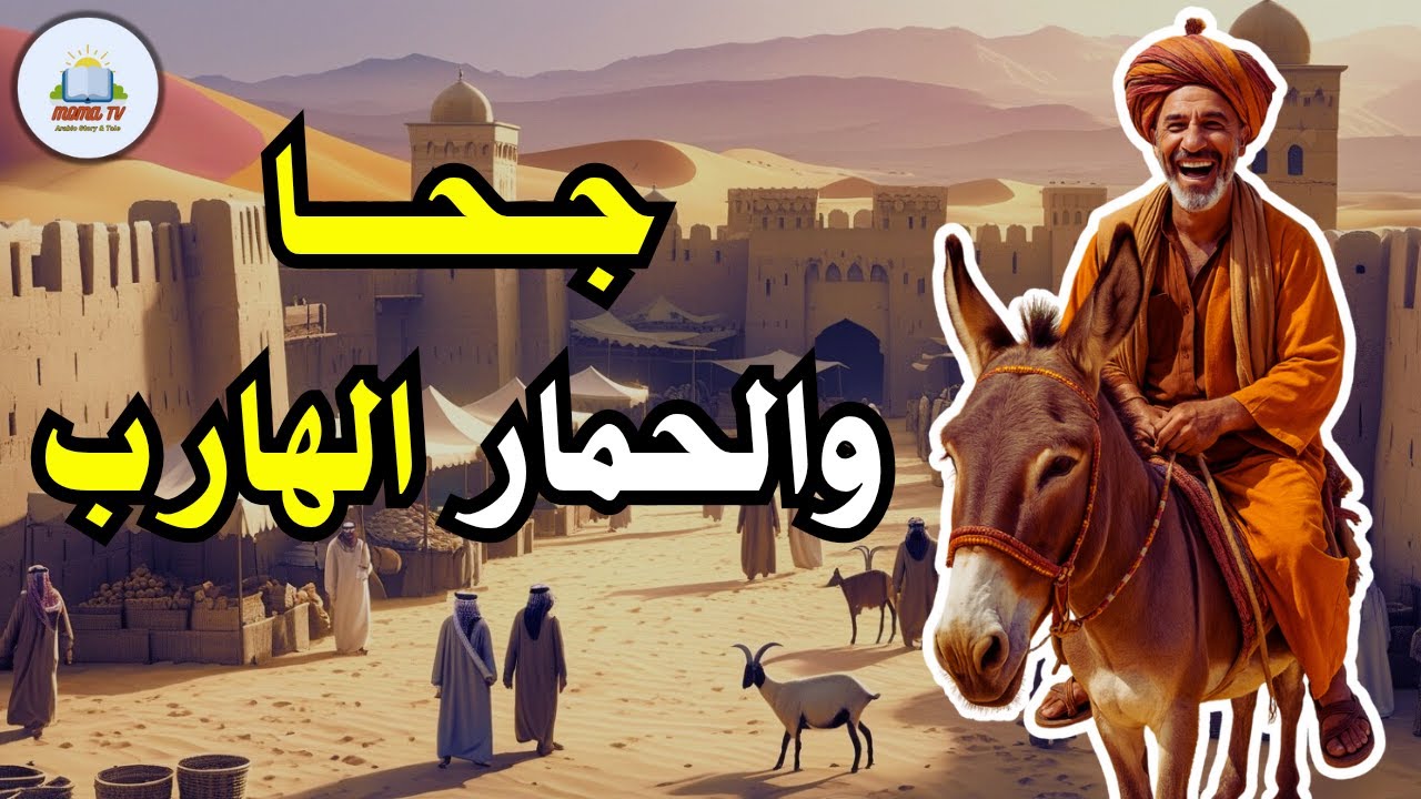 قصة جحا والحمار الهارب، من حيل و ذكاء جحا، ضع السماعات واستمع، قصة مشوقة و مسلية