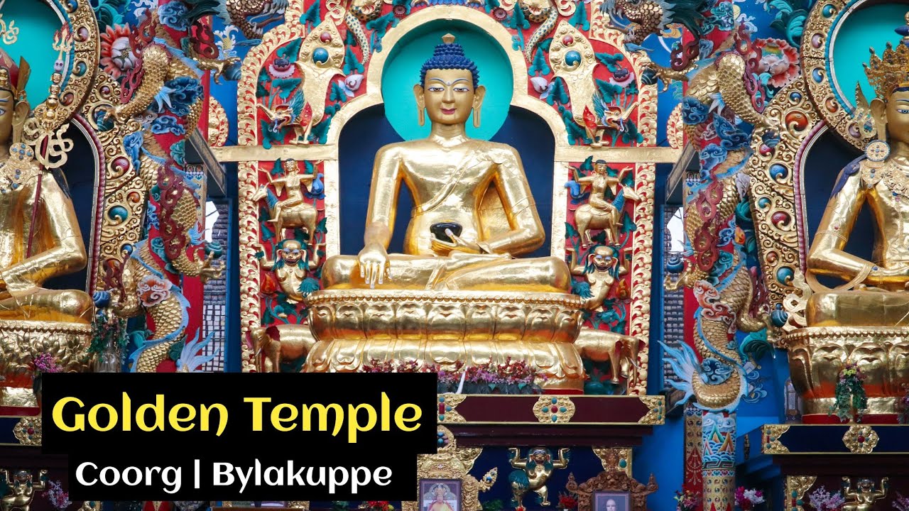 GOLDEN TEMPLE COORG | KARNATAKA | TIBETAN BUDDHIST MONASTERY | NAMDROLING MONASTERY | MALAYALAM VLOG