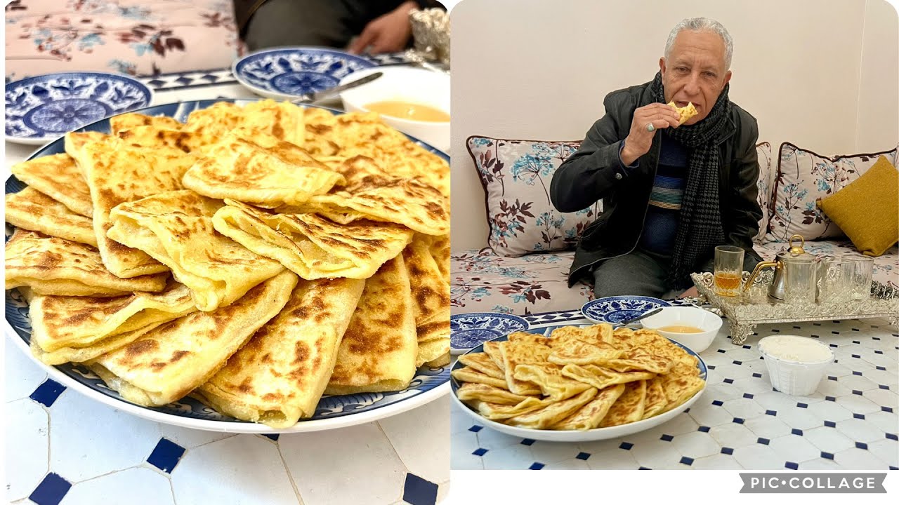 المسمن لي ماكيخطاش المائدة المغربية و خصوصا في رمضان بالزيت البلدية صحي مقرمش من برا مورق من الداخل😋